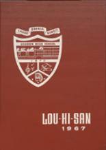 Loudon High School 1967 yearbook cover photo