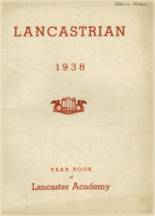 1938 Lancaster High School Yearbook from Lancaster, New Hampshire cover image