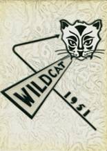 Los Gatos High School 1951 yearbook cover photo