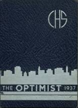 1937 Central High School Yearbook from Crookston, Minnesota cover image
