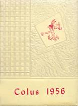 Colusa High School 1956 yearbook cover photo