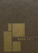 Exira High School 1971 yearbook cover photo