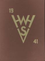 Whitney Vocational 1941 yearbook cover photo