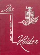 Mead High School 1955 yearbook cover photo