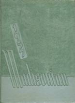 Madison High School 1957 yearbook cover photo