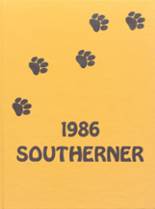 Cullman High School 1986 yearbook cover photo