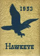 Hanover Area Junior-Senior High School 1953 yearbook cover photo