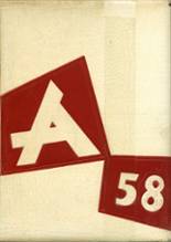 American Fork High School 1958 yearbook cover photo