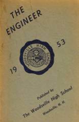 Woodsville High School 1953 yearbook cover photo