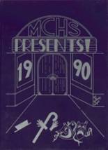 Mascoutah High School 1990 yearbook cover photo