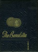 St. Benedict Academy 1948 yearbook cover photo