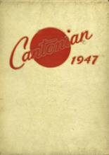 Canton High School 1947 yearbook cover photo