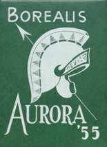 1955 Aurora Central High School Yearbook from Aurora, Colorado cover image