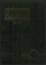 Landon High School 1938 yearbook cover photo