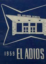 1959 Bel Air High School Yearbook from Bel air, Maryland cover image