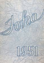 Grants Pass High School 1951 yearbook cover photo