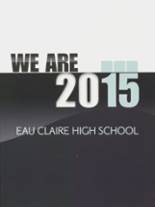 Eau Claire High School 2015 yearbook cover photo