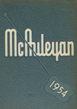 St. Mary Academy-Bay View 1954 yearbook cover photo