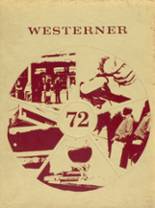 West High School 1972 yearbook cover photo