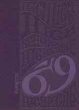 Hartington High School 1969 yearbook cover photo