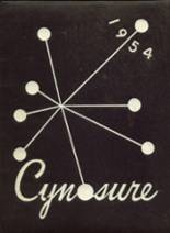 Fargo Central High School 1954 yearbook cover photo