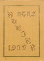 Hobart High School 1909 yearbook cover photo