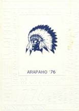 Arapaho High School 1976 yearbook cover photo