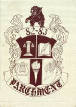 Parchment High School 1983 yearbook cover photo