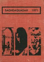 Sauquoit Valley Central High School 1971 yearbook cover photo