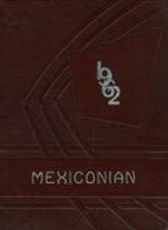 Mexico Academy & Central High School 1962 yearbook cover photo