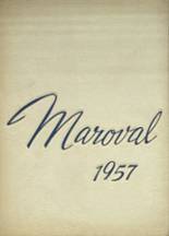 Corvallis High School 1957 yearbook cover photo