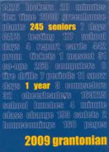 Grant County High School 2009 yearbook cover photo