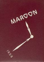 1958 Princeville High School Yearbook from Princeville, Illinois cover image