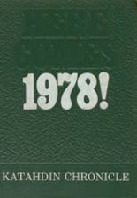 Schenck High School 1978 yearbook cover photo