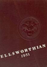 Ellsworth High School 1951 yearbook cover photo