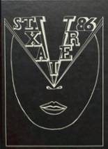 St. Xavier Academy 1986 yearbook cover photo