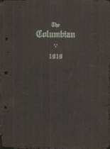 Columbia City High School 1919 yearbook cover photo