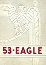 Leyden High School 1953 yearbook cover photo