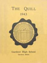 Gardiner High School 1943 yearbook cover photo
