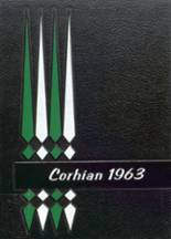Corning High School 1963 yearbook cover photo